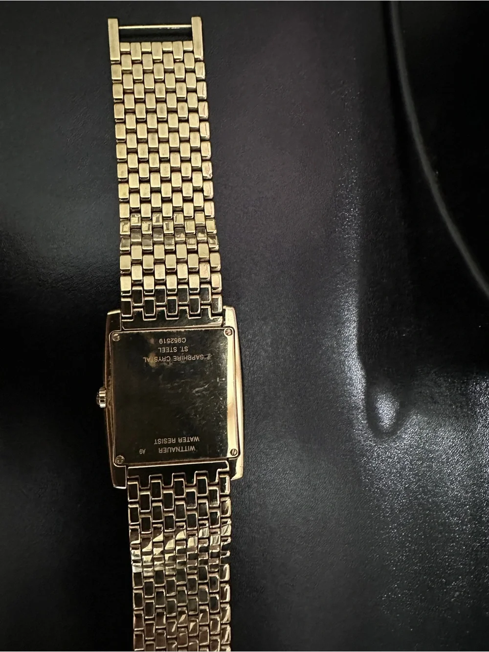 Wittnauer Gold Tone Crystal Dial Watch | Men’s | New Battery Needed